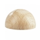 1 Stück Holz-Halbkugel ca. 30 mm