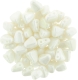 #02.01 - 25 Stck. NIB-BIT-Beads 6x5mm - White Luster