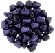 #05.00 - 25 Stck. NIB-BIT-Beads 6x5mm - Metalust - Purple