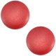 1 Stück Acryl-Cabochon - "Polaris-Soft Tone" - Matt - rund - 20 mm - lt siam red