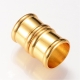 Magnet-Endkappen "Bamboo" - 21x14 mm Gold Farben