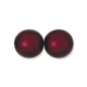 1 Strang - 08,0 mm Glaswachsperlen - burgundy