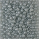 #36.04 - 50 Stück Perlen rund - opak lt silver grey - Ø 3 mm