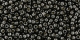 10 g TOHO Seed Beads 11/0 TR-11-PF595 - Permanent Finish - Galvanized Pyrite (Cool Gray) (A,C,D)