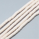 1 Strang Polyclay "Katsuki" Beads 6 mm - Ivory
