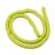 1 Strang Polyclay "Katsuki" Beads 6 mm - Olivine