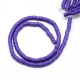 1 Strang Polyclay "Katsuki" Beads 6 mm - Indigo
