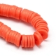 1 Strang Polyclay "Katsuki" Beads 6 mm - Tomato