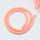 1 Strang Polyclay "Katsuki" Beads 6 mm - Peach Puff