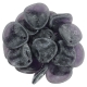 #14.00 25 Stck. Rose Petals 14*13mm - Luster - Stone Tanzanite