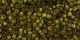 10 g TOHO Seed Beads 11/0 TR-11-Y315F - HYBRID Tr. Frosted Lime Green - Picasso