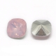 1 Resin Cushion Stone 10x10mm - Rose Opal