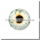 1 Stück Glascabochon Ø 30 mm Crystal mit Grafik "Auge" verschiedene Varianten