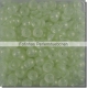 #08.01 - 50 Stück Teacup Beads 2x4 mm - Luster Iris Milky Lemon