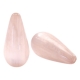 #13.02 - 1 Stück Polaris-Elements Perlen Tropfen "Mosso" - Ø 20x10 mm - shiny vintage rose