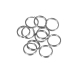 200 Stück Spaltringe 6,0x0,70mm dick - altsilberfarben