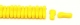 #00.00 - 50 Stück Link Beads 3x10 mm - Yellow Opaque