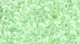 5 g TOHO Demi Round 8/0 TN-08-1065 - Inside-Color Crystal/Mint-Lined
