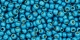 10 g TOHO Seed Beads 11/0 TR-11-PF582 F - Permanent Finish - Matte Galvanized Lt Teal Blue (Aqua) (A,C,D)