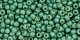 10 g TOHO Seed Beads 11/0 TR-11-PF589 F - Permanent Finish - Matte Galvanized Jade Green/Spruce (A,C,D)