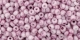10 g TOHO Seed Beads 11/0 TR-11-1200 - Marbled Opaque White/Pink (C)