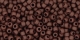 10 g TOHO Seed Beads 11/0 TR-11-0046 F - Opaque-Frosted Oxblood