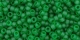 10 g TOHO Seed Beads 11/0 TR-11-0007 BF Tr.-Frosted Grass Green