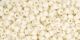 10 g TOHO Seed Beads 11/0 TR-11-0051 F - Opaque-Frosted Lt Beige