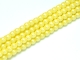 02010/30011 - 1 Strang Perlen Ø 2 mm rund - lemon drop pearl shell