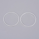 5 Stück Metallringe Ø12 mm silver