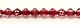 #18.01 25 Stück Fizgigs - Ø 6 mm - crystal red-lined