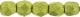 #39.03 50 Stück - 2,0 mm Glasschliffperlen - ColorTrends: Saturated Metallic Primrose Yellow