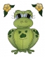 Stickdatei "Frosch #3"
