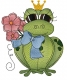 Stickdatei "Frosch #2"