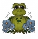 Stickdatei "Frosch #1"