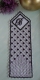 Stickdatei "FSL mit/ohne Organza - Lesezeichen - H"