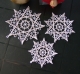 Stickdatei "Lace - Schneeflocke/Stern" Nr. 3 (80, 100, 120, 150 mm)