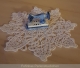 Stickdatei Lace - Deckchen-Set Nr. 01 - "Schneeflocke/Stern" (200x200 mm)