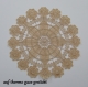 Stickdatei Lace - Deckchen-Set Nr. 03 (200x200 mm)