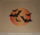 Stickdatei "Vollstick - Fledermaus & Mond"