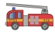 Stickdatei "Feuerwehr-Leiterwagen"