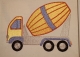 Stickdatei "Mischer-Lastwagen"