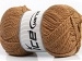 5x50 Gramm Wolle "ICE yarns" - Fox Wool - Light Brown