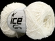 12x50 Gramm Wolle "ICE yarns" - Shrimp Cotton - White