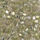 10 Gramm Miyuki 5/0 Triangle TR5-3279 - Rococo Silverlined Pink Chartreuse