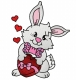 Stickdatei "Hase-mit-Herz"
