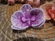 Stickdatei "FSL - Orchidee, mit Loch zum Montieren" --- Design Pack