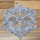 Stickdatei "Lace - Schneeflocke/Stern" Nr. 10 (100, 120, 150,170, 200 mm)