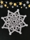 Stickdatei "Lace - Schneeflocke/Stern" Nr. 11 (80, 100, 120, 140 mm)
