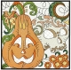 Stickdatei "FSL - Jacobean-Pumpkin-002" --- Design Pack